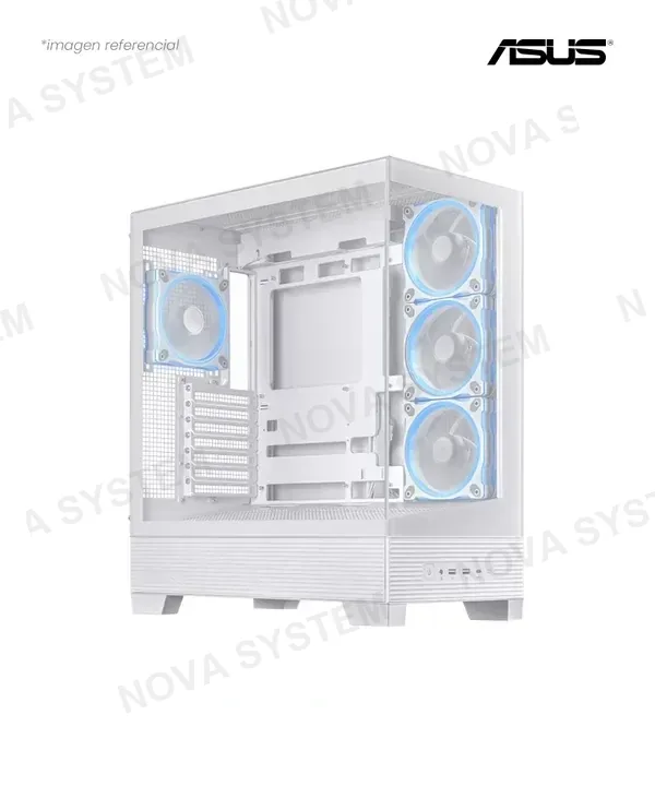 ASUS CASE ASUS A31 PLUS ARGB WHITE TEMPERED GLASS 3*120ARGB BTF COMATIBLE