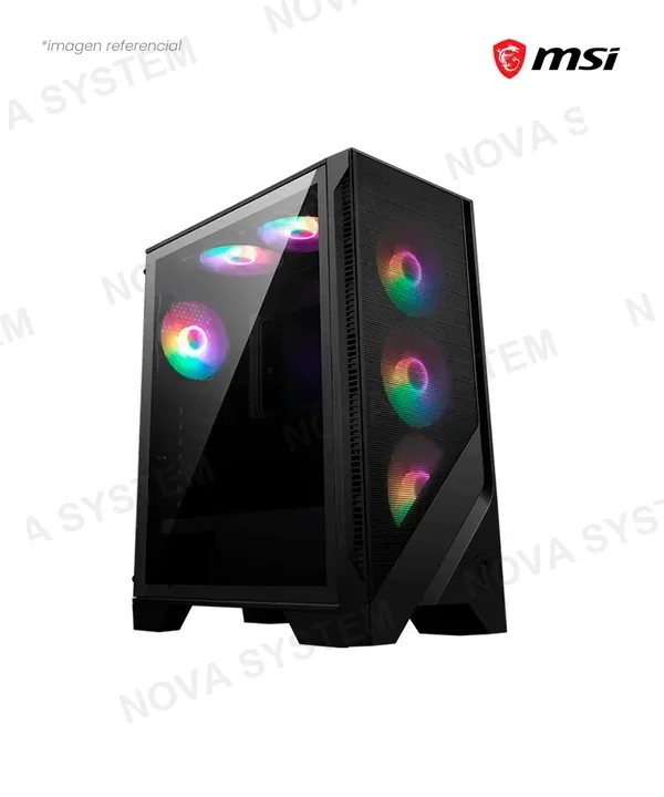 MSI CASE MSI MAG FORGE 120A AIRFLOW USB 3.2 ATX 6*120MM RGB