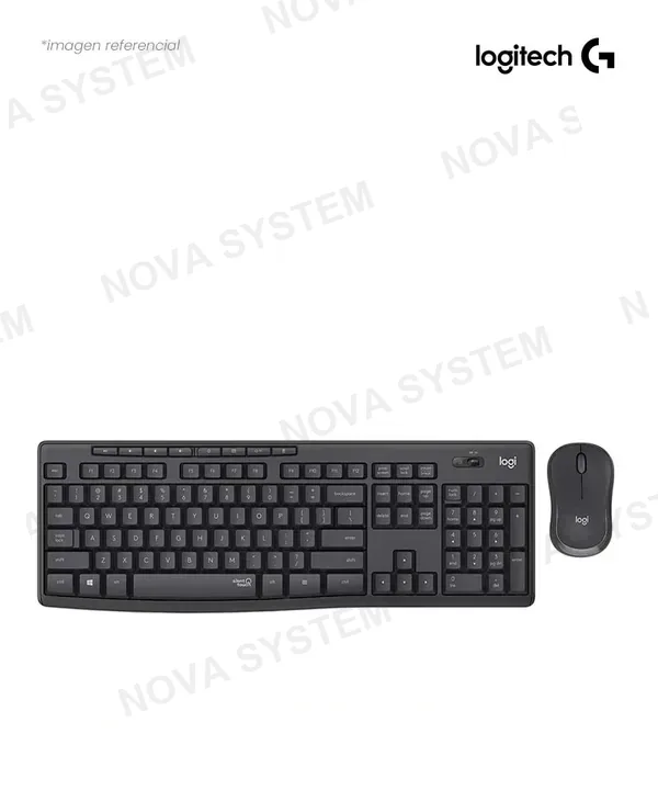 Logitech TECLADO Y MOUSE LOGITECH MK295 WIRELESS USB BLACK 920-009792