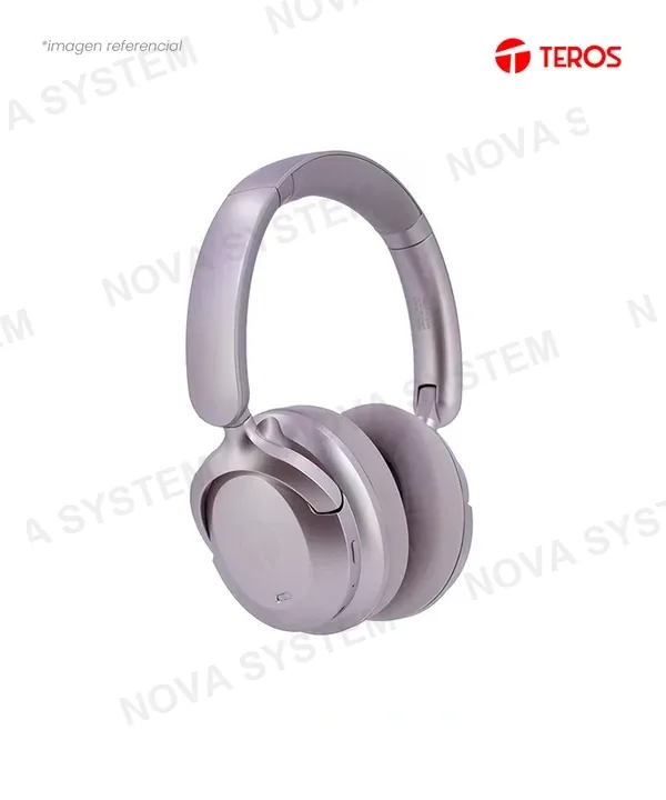 Teros AUDIFONO INALAMBRICOS TEROS TE-8038RS USB-C ROSE TITANIUM BLUETOOTH 5.4