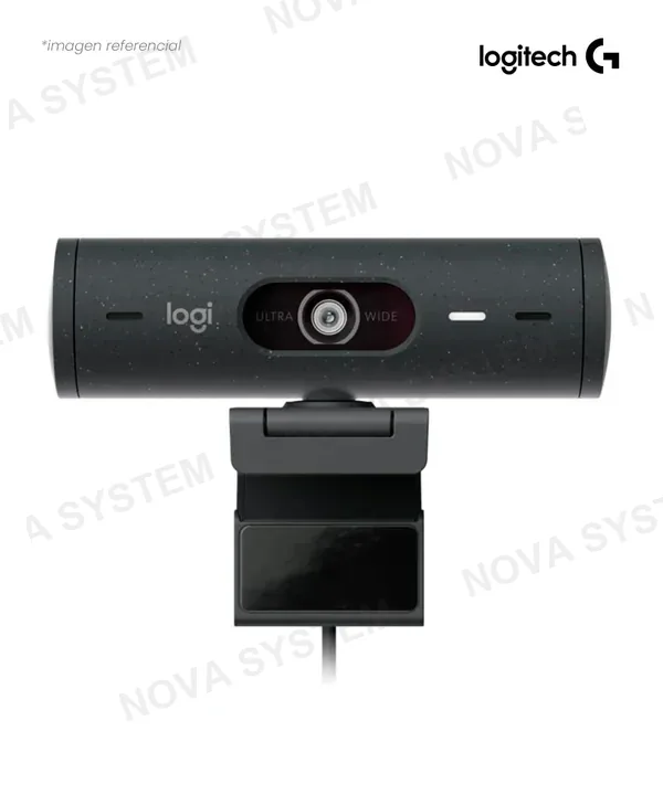 Logitech CAMARA WEB LOGITECH BRIO 500 GRAFITO FULL HD 1080P USB-C BLACK 960-001412