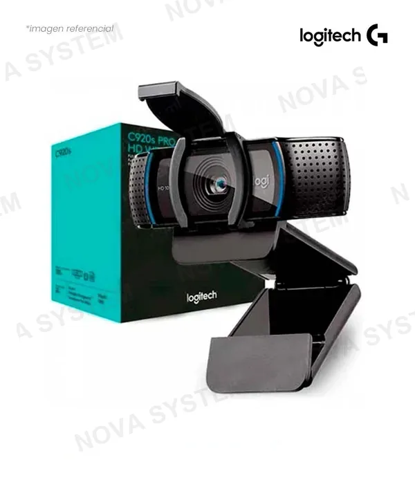 Logitech WEB CAM LOGITECH C920S PRO HD BLACK 960-001257