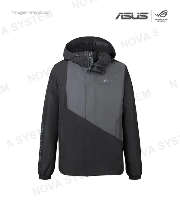 ASUS CHAQUETA ASUS CORTAVIENTOS REGULAR PARA HOMBRE NEGRO B0CZM48V2Z