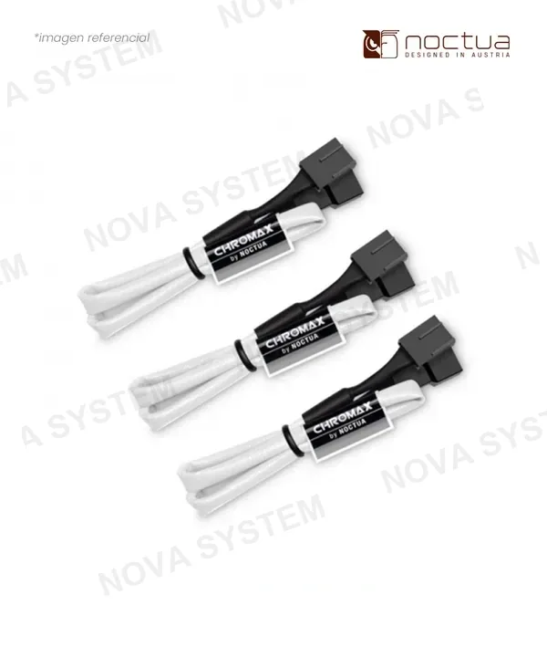 Noctua ACCESORIOS NOCTUA NA-SEC1 CHROMAX WHITE X3 B07656GLPR NA-SEC1.WHITE