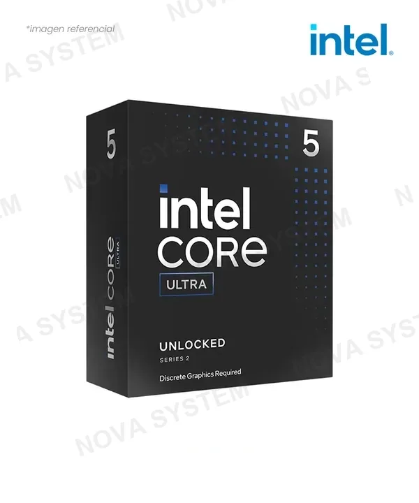 INTEL CPU INTEL CORE ULTRA 5 245KF 6N 8TH 24MB LGA 1851 3.6GHZ S/G TDP 125W TURBO CORE 5.3GHZ