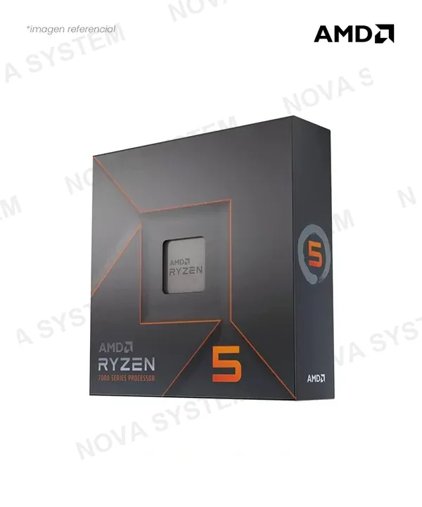 AMD CPU AMD RYZEN 5 7600X AM5 6N 12 TH 4.7GHZ 32MB AMD RADEON GRAPHICS TURBO CORE 5.3GHZ S/COOLER