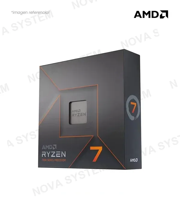 AMD CPU AMD RYZEN 7 7700X AM5 8N 16TH 4.5GHZ 32MB AMD RADEON GRAPHICS TURBO CORE 5.4GHZ S/COOLER