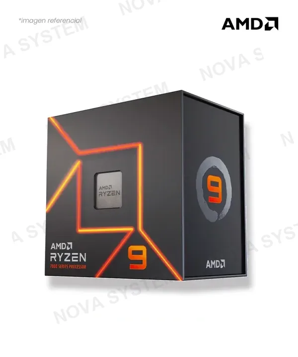 AMD CPU AMD RYZEN 9 7900X AM5 12N 24TH 4.7GHZ 64MB AMD RADEON GRAPHICS TURBO CORE 5.6GHZ S/COOLER