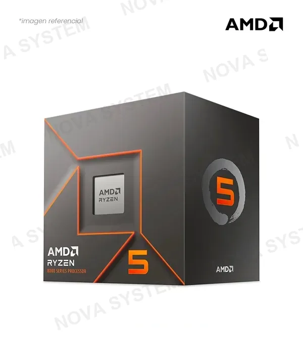AMD CPU AMD RYZEN 5 8400F AM5 6N 12TH 4.2GHZ 16MB TURBO CORE 4.7GHZ S/G TDP 65W