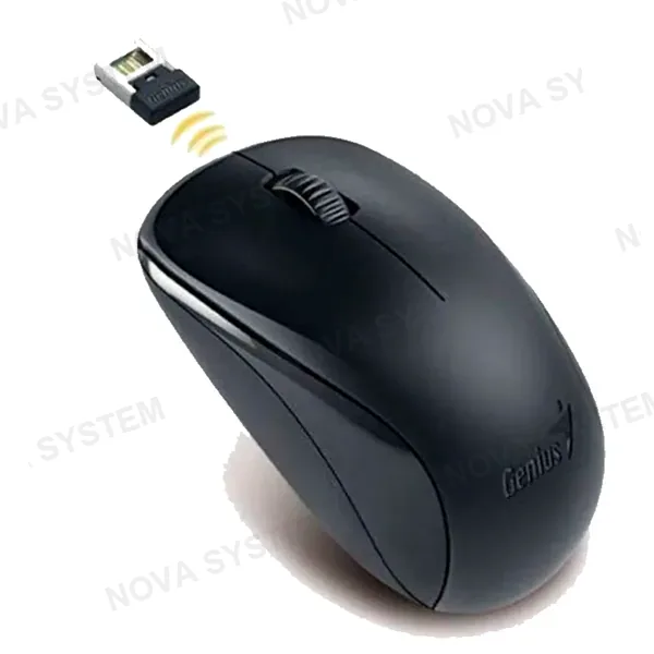 GENIUS MOUSE, GENIUS, NX-7000 WIRELESS BLUEEYE BLACK