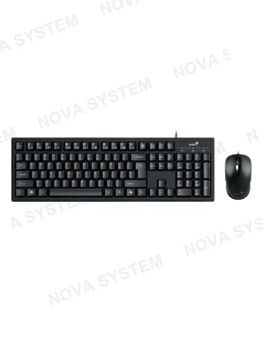 Genius TECLADO GENIUS + MOUSE KM-100SE AI COPILOT USB SP BLACK