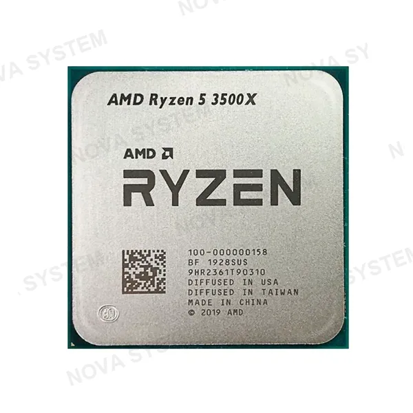 AMD PROCESADOR AMD RYZEN 5 3500X, 3.6GHz Hasta 4.1GHz 6N 6H BLISTER