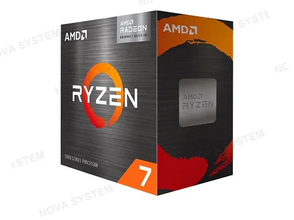 AMD PROCESADOR, AMD, RYZEN 7 5700G, 8N/16H 4.6GHz VEGA 8@2000MHz
