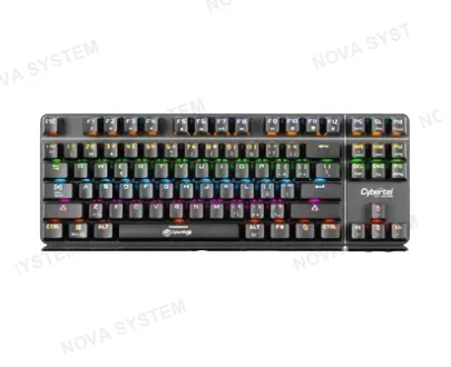 TECLADO GAMER, CYBERTEL, EXPLORER CBX GK1002 RGB SWITCH BROWN