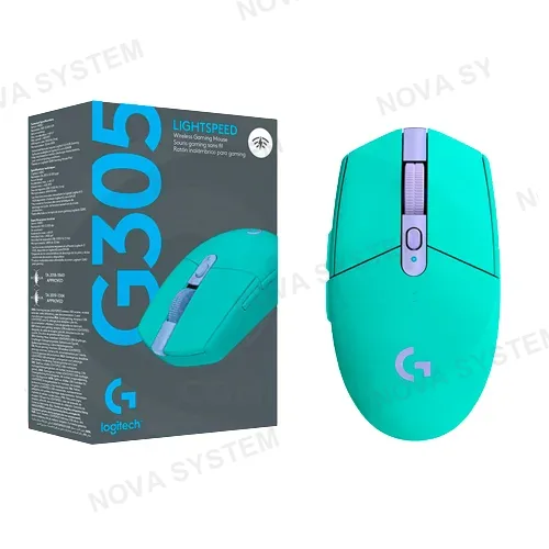 LOGITECH MOUSE GAMING, LOGITECH, G305 LIGHTSPEED WIRELESS MINT