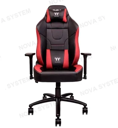 THERMALTAKE SILLA GAMER, THERMALTAKE, COMFORT BLACK AND RED CLASE 4