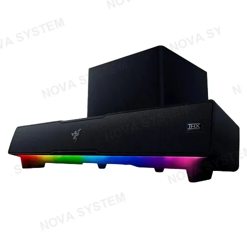 RAZER PARLANTE, RAZER, LEVIATHAN V2 SOUND BAR SW BT THX CHROMA BLACK
