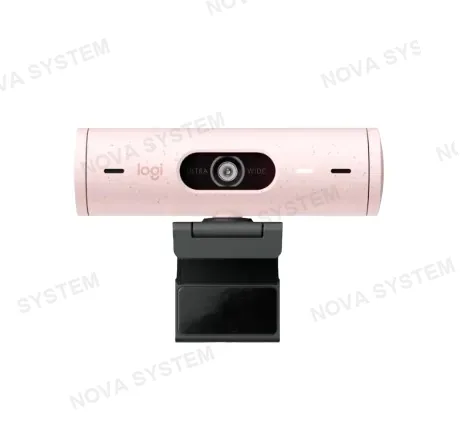 LOGITECH WEB CAM, LOGITECH, BRIO 500 FULL HD 1080P USB-C ROSE