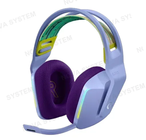 LOGITECH AUDIFONO GAMING, LOGITECH-G, G733 LIGHTSPEED LILA