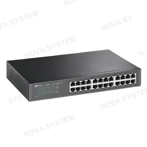 TP-LINK SWITCH, TP LINK, TL-SG1024D 24 PUERTOS 10/100/1000