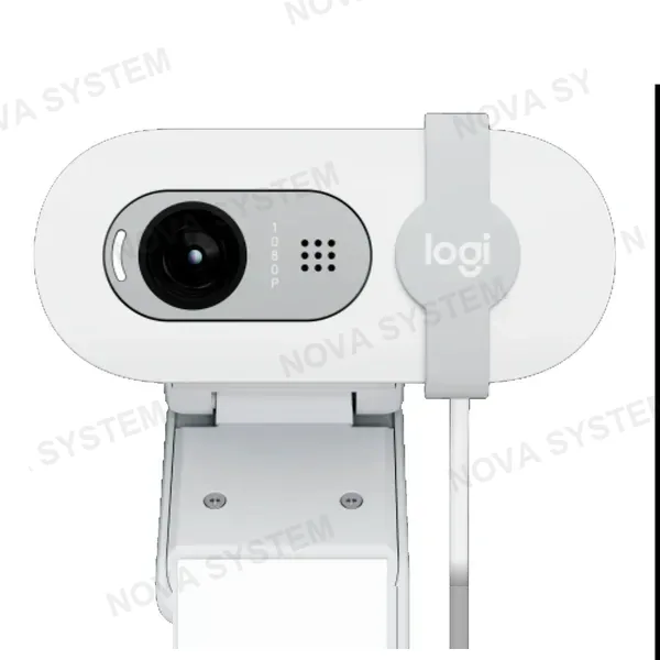 LOGITECH WEB CAM, LOGITECH, BRIO 100 FULL HD 1080P USB-A WHITE