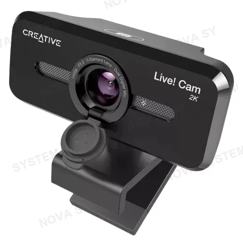 CAMARA, CREATIVE, LIVE CAM SYNC V3 2K QHD 1440P USB C/TAPA 4X ZOOM