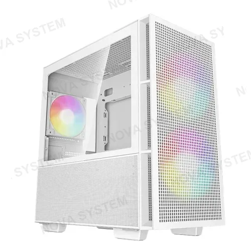 DEEPCOOL CASE GAMER, DEEPCOOL, CH360 ARGB WHITE