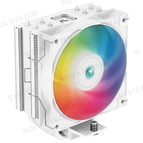 DEEPCOOL COOLER PROCESADOR, DEEP COOL, AG400 ARGB WHITE LGA 1700 AM5