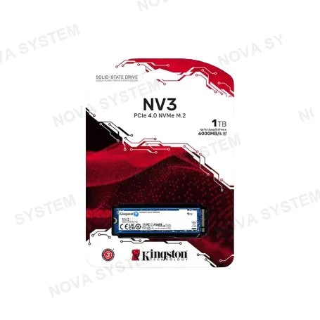 KINGSTON SSD, KINGSTON, 1000GB NV3 NVMe PCIe 4.0