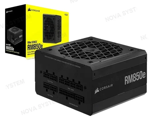 CORSAIR FUENTE DE PODER, CORSAIR, RM850E 850W 80+ GOLD FULL MODULAR