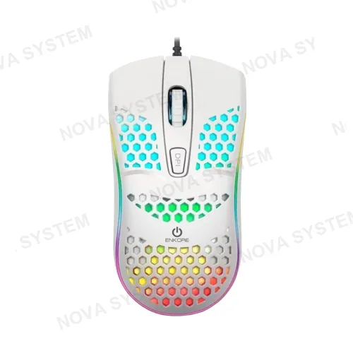 MOUSE, ENKORE, GEOX WHITE EKM121 USB