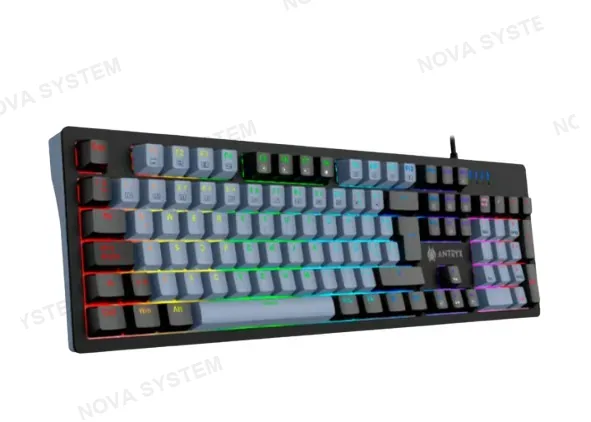 ANTRYX TECLADO MECANICO, ANTRYX, MK860L BLACK&GRAY RED SWITCH