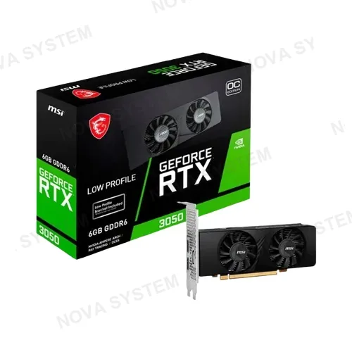 MSI TARJETA DE VIDEO, MSI, RTX 3050 6GB LOW PROFILE