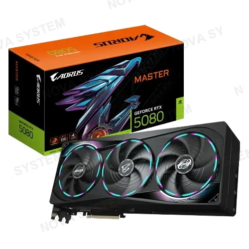 Aorus TARJETA DE VIDEO, GIGABYTE, RTX 5080 AORUS MASTER GDDR7 16GB