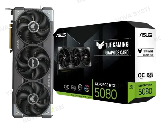 ASUS TARJETA DE VIDEO, ASUS, RTX 5080 16GB TUF GAMING