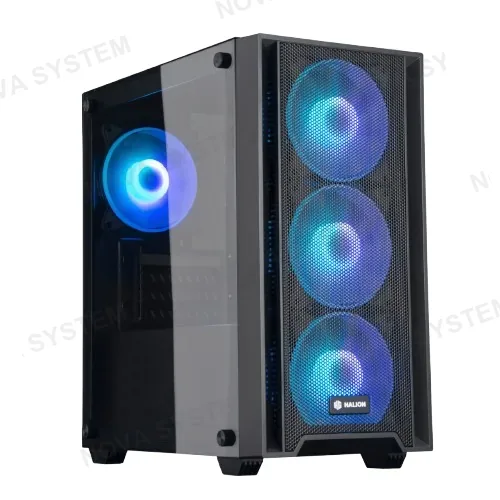 Halion CASE GAMER, HALION , RAGNAROK 320 VIDRIO 550W, 4XRGB