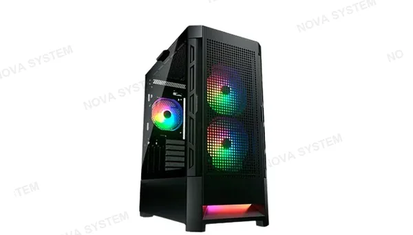 CASE GAMER, COUGAR, AIRFACE ECO RGB BLACK