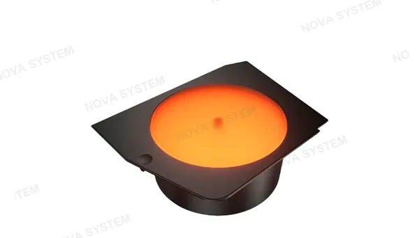 PLATAFORMA GIRATORIA LUMINOSA, COUGAR, PARA CASE FV270 BLACK 1KG