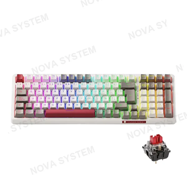 TECLADO, THUNDEROBOT, K98 AZUL