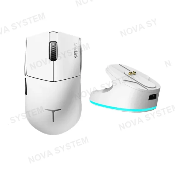 MOUSE, THUNDEROBOT, ML9 MINI COLOR BLANCO