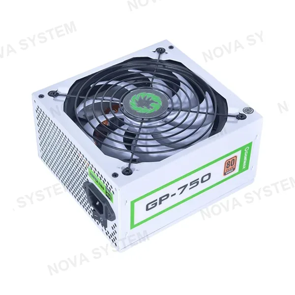 FUENTE DE PODER, GAMEMAX , GP-750W BLANCO APFC 80PLUS BRONZE