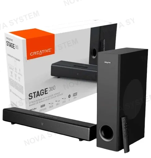 PARLANTE, CREATIVE, SOUND BAR STAGE 360 2.1