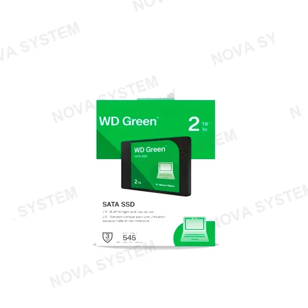 WESTERN DIGITAL SSD WD 2TB SATA WD GREEN