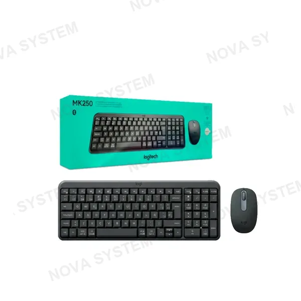 LOGITECH TECLADO OFICINA, LOGITECH, K250 WIRELESS BLUETOOTH BLACK TECLADO