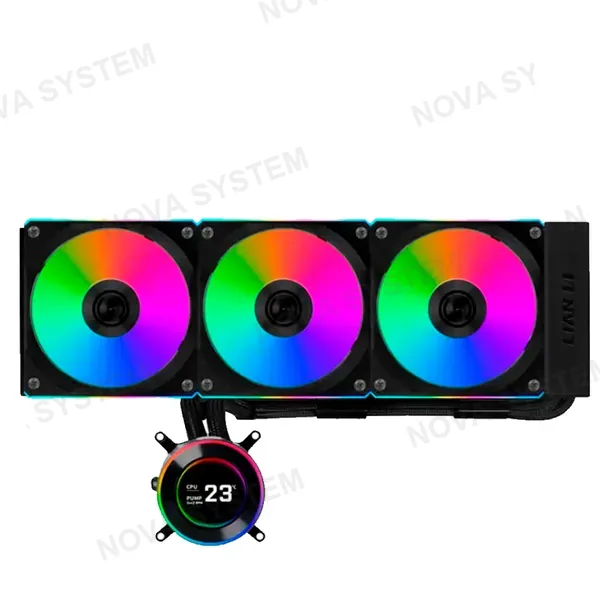 REFRIGERACION LIQUIDA, LIAN LI, HYDROSHIFT II LCD-C 360CL Black (GHS2L