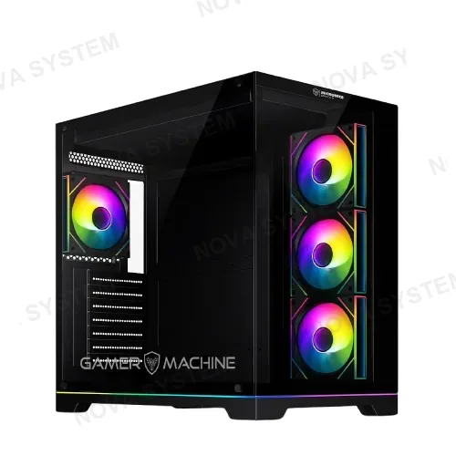 MICRONICS CASE GAMER, MICRONICS, SPACE X MIC GFC1005 4FAN ARGB ATX
