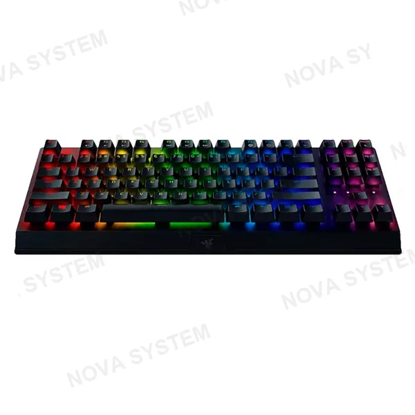 Razer TECLADO, RAZER BLACKWIDOW V3 TKL MECHANICAL BLACK, SWITCH YELLOW 80M S