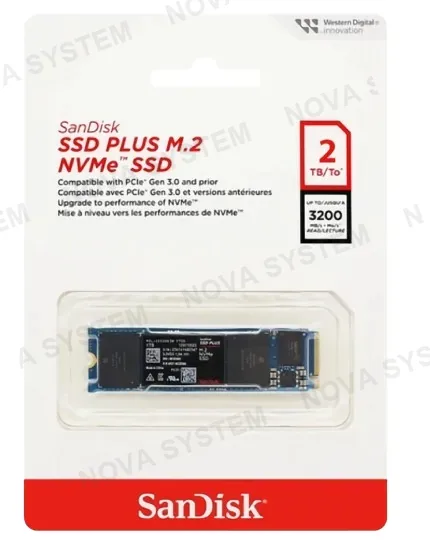 SANDISK SSD SANDISK PLUS M.2 2TB PCI 3.0