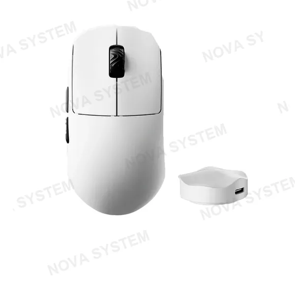 MOUSE SCYROX V8 COLOR BLANCO