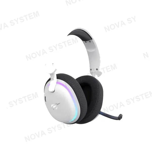 HEADSET GAMER 7.1 HAVIT FUXI-H7 BLANCO FIVE MODE RGB